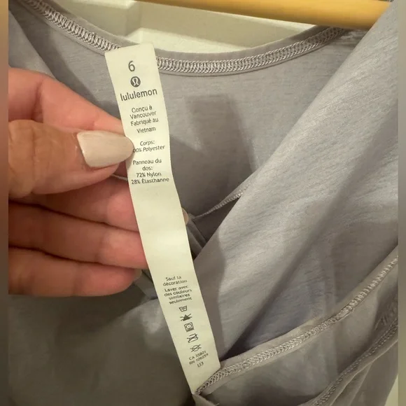 Lululemon Soul Stride Tank Iced Iris - Picture 7 of 12